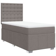 Boxspring Met Matras Stof 100 x 200 cm