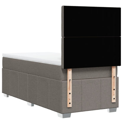 Boxspring Met Matras Stof 100 x 200 cm