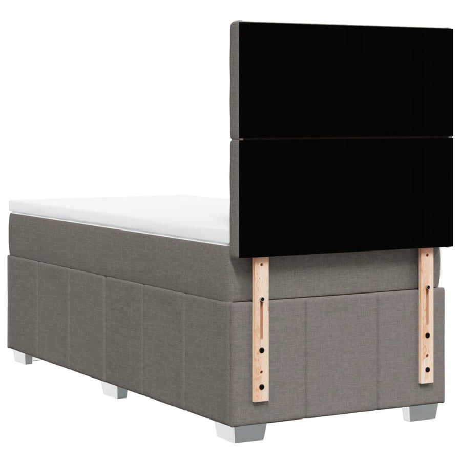 Boxspring Met Matras Stof 100 x 200 cm