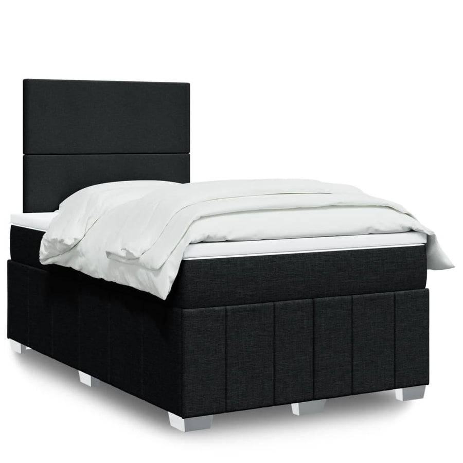 Boxspring Met Matras Stof 120 x 190 cm