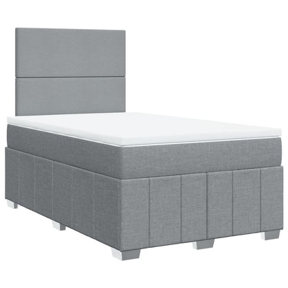 Boxspring Met Matras Stof 120 x 200 cm