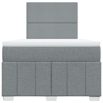 Boxspring Met Matras Stof 120 x 200 cm