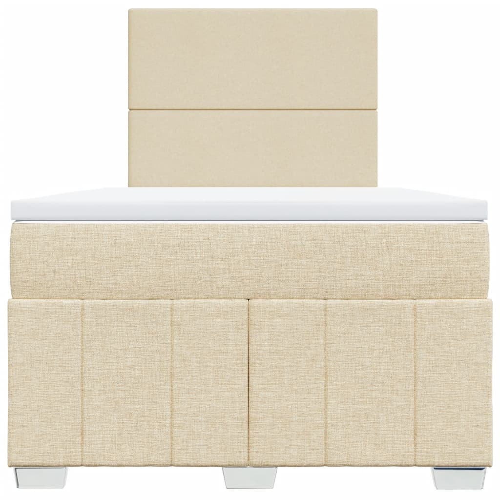 Boxspring Met Matras Stof Kleurig 120 x 200 cm