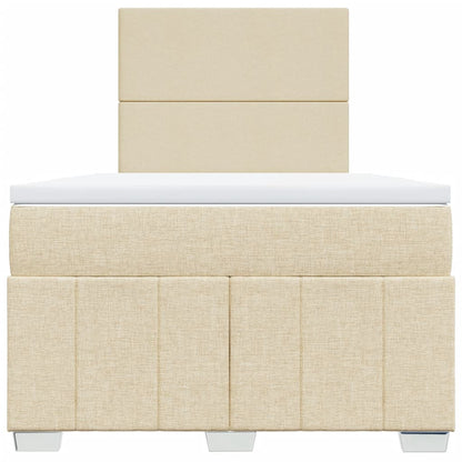 Boxspring Met Matras Stof Kleurig 120 x 200 cm