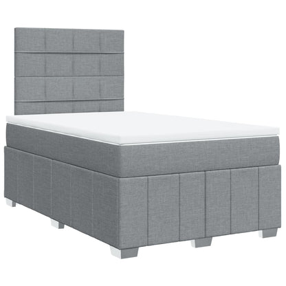 Boxspring Met Matras Stof 120 x 200 cm