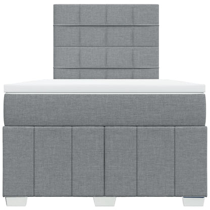 Boxspring Met Matras Stof 120 x 200 cm