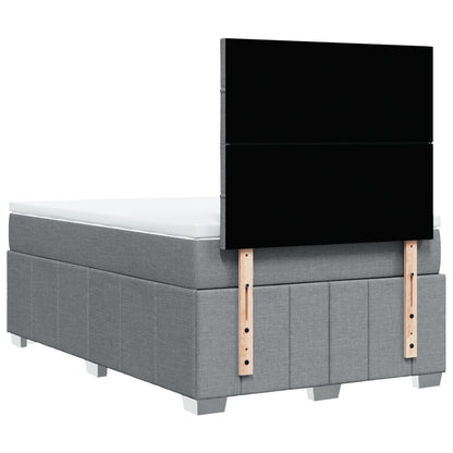 Boxspring Met Matras Stof 120 x 200 cm