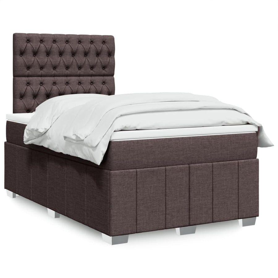 Boxspring Met Matras Stof 120 x 200 cm