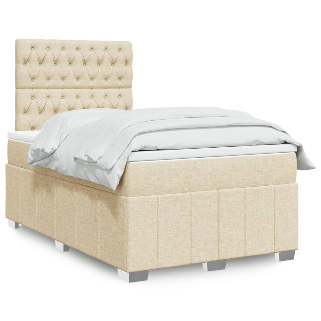 Boxspring Met Matras Stof Kleurig 120 x 200 cm