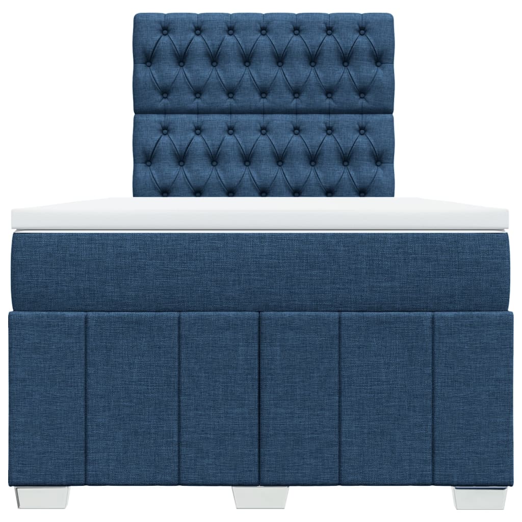 Boxspring Met Matras Stof 120 x 200 cm