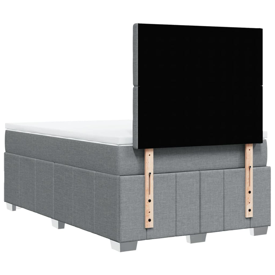 Boxspring Met Matras Stof 120 x 200 cm