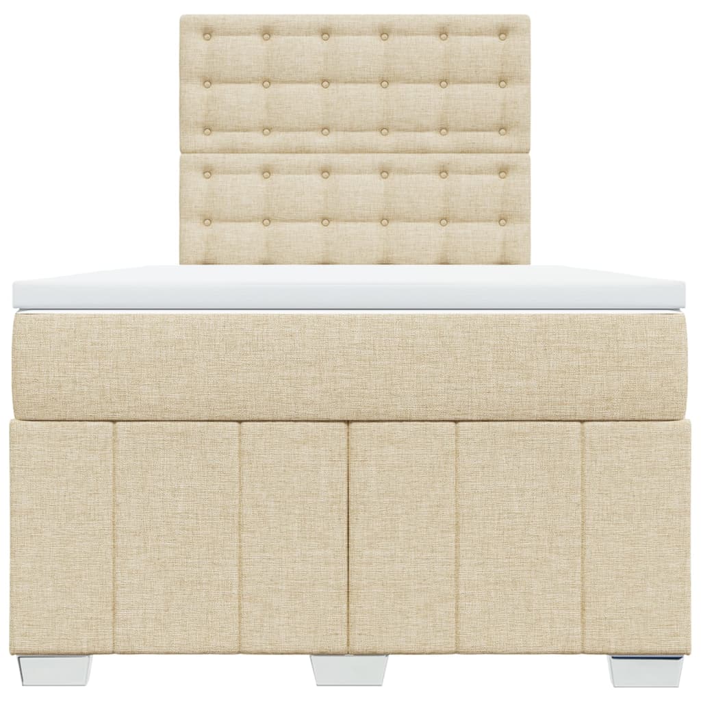 Boxspring Met Matras Stof Kleurig 120 x 200 cm