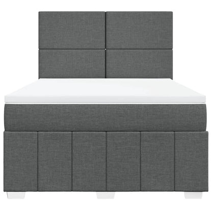 Boxspring Met Matras Stof 140 x 190 cm