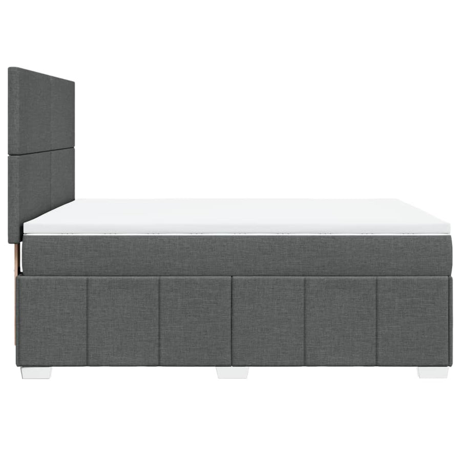 Boxspring Met Matras Stof 140 x 190 cm