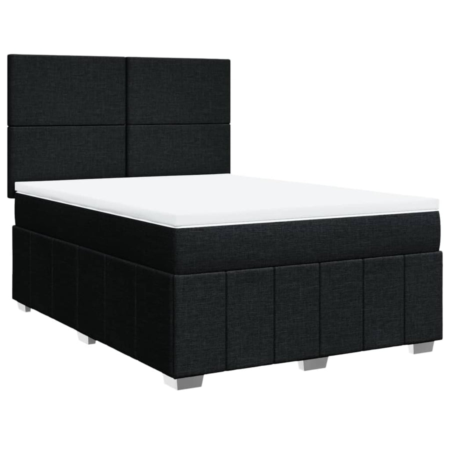 Boxspring Met Matras Stof 140 x 190 cm