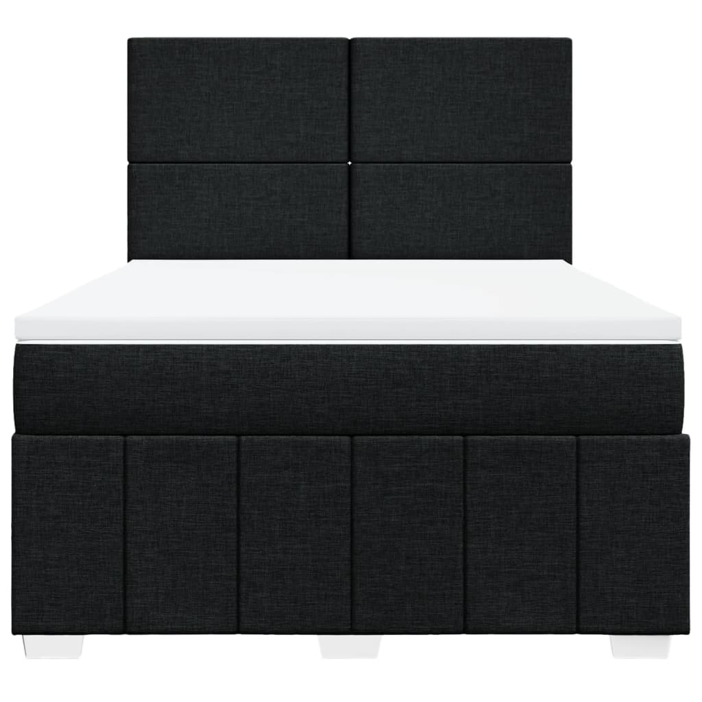 Boxspring Met Matras Stof 140 x 190 cm
