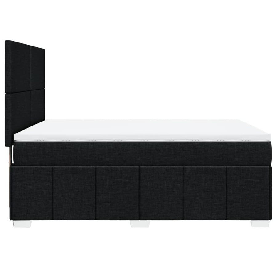 Boxspring Met Matras Stof 140 x 190 cm