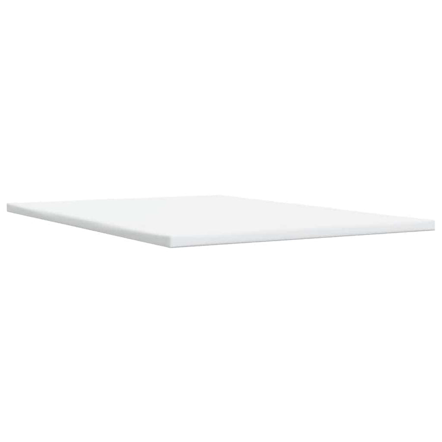 Boxspring met matras stof blauw 140x190 cm