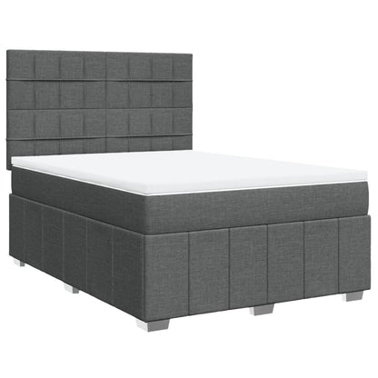 Boxspring Met Matras Stof 140 x 190 cm
