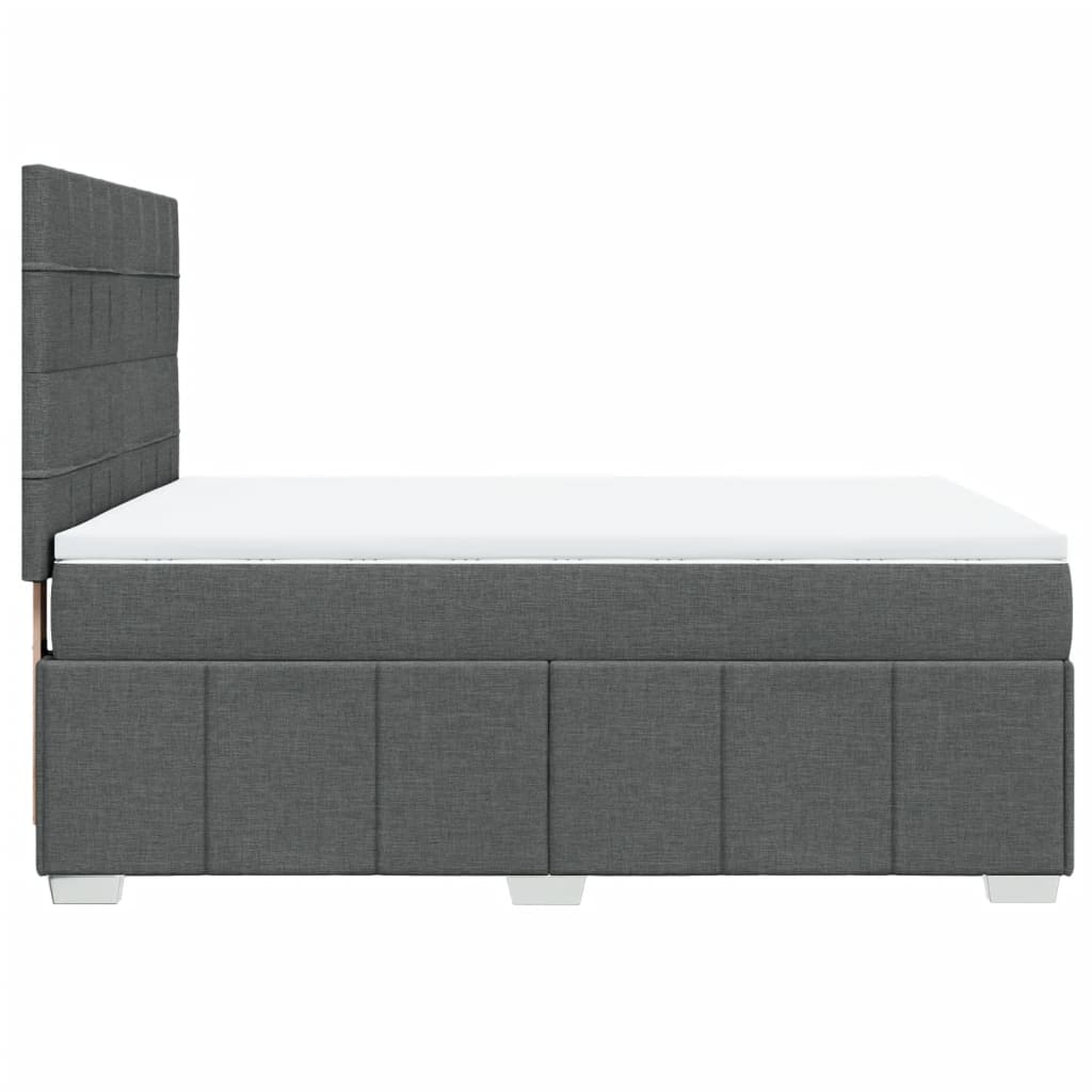 Boxspring Met Matras Stof 140 x 190 cm