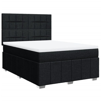 Boxspring Met Matras Stof 140 x 190 cm