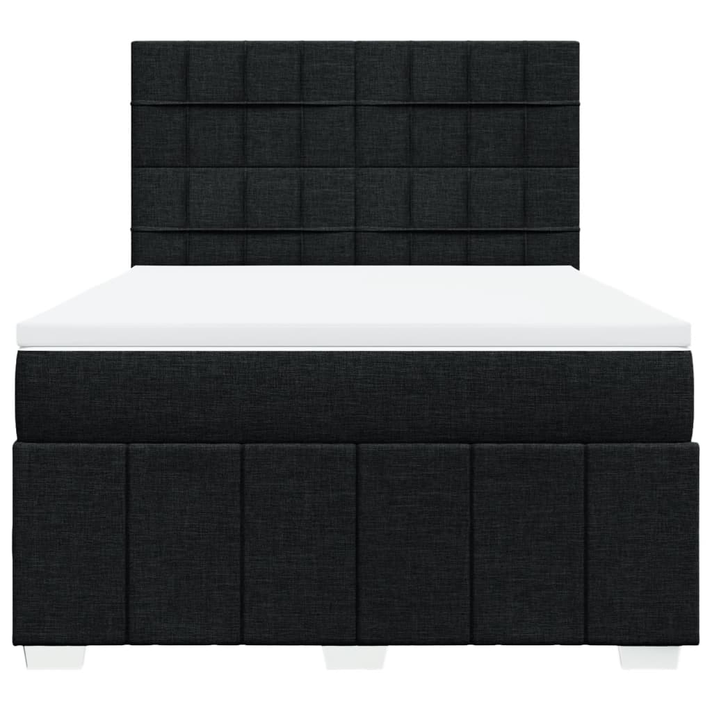 Boxspring Met Matras Stof 140 x 190 cm