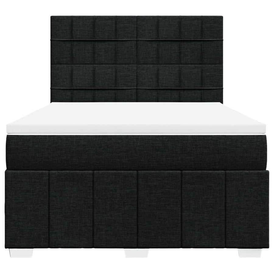 Boxspring Met Matras Stof 140 x 190 cm