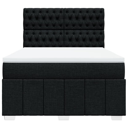 Boxspring Met Matras Stof 140 x 190 cm