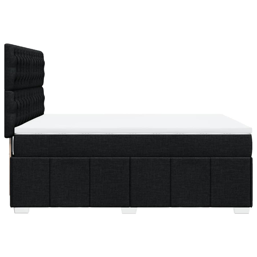 Boxspring Met Matras Stof 140 x 190 cm