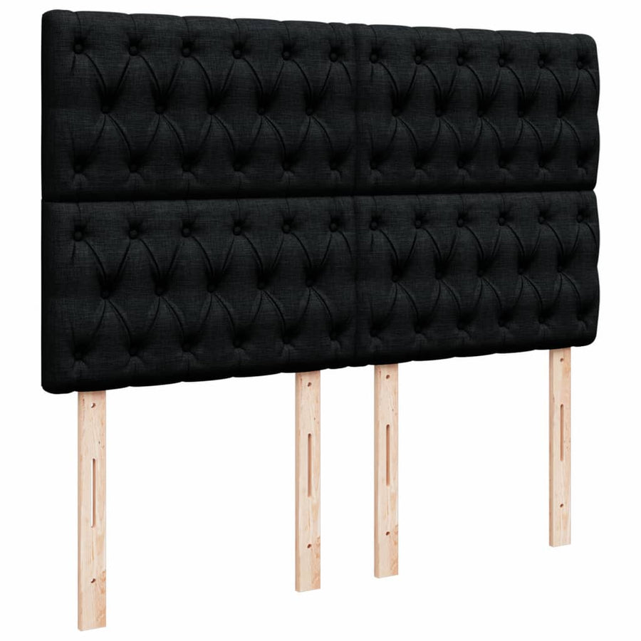 Boxspring Met Matras Stof 140 x 190 cm