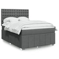 Boxspring Met Matras Stof 140 x 190 cm