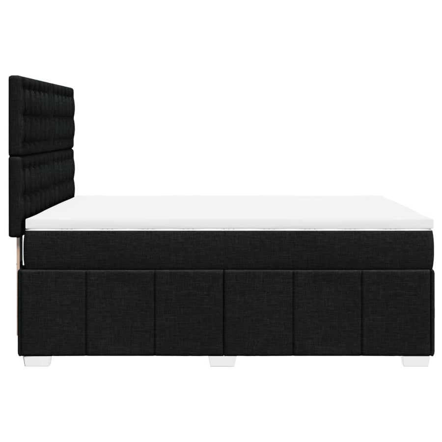 Boxspring Met Matras Stof 140 x 190 cm