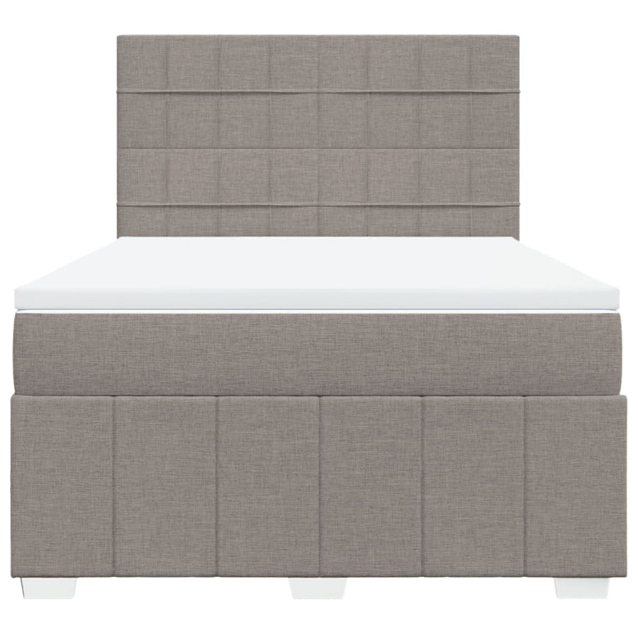 Boxspring Met Matras Stof 160 x 200 cm