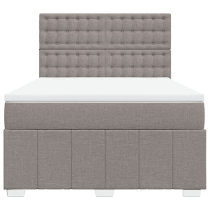 Boxspring Met Matras Stof 160 x 200 cm