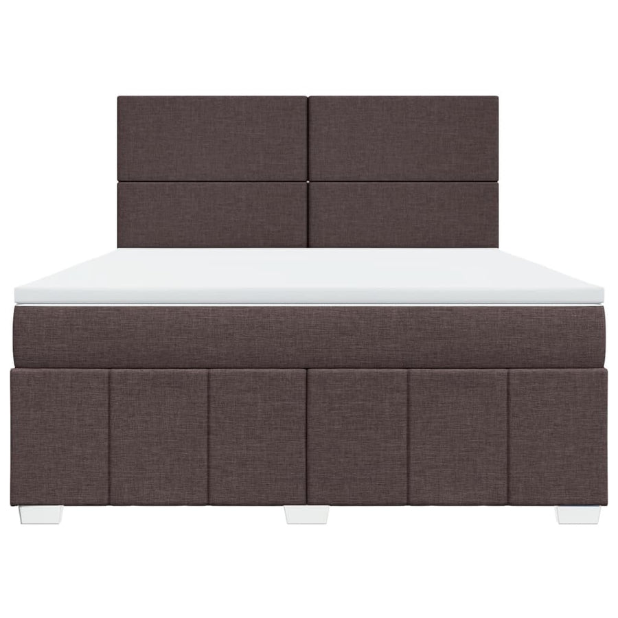 Boxspring Met Matras Stof 180 x 200 cm