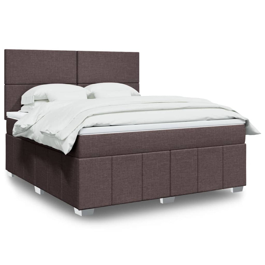 Boxspring Met Matras Stof 180 x 200 cm