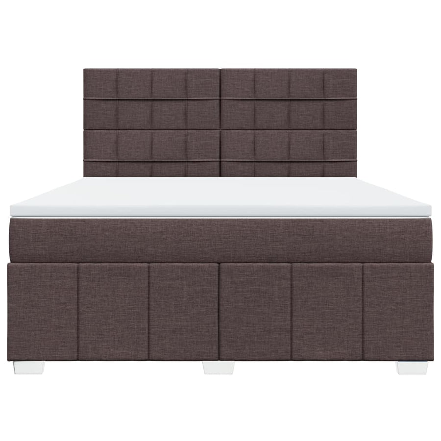 Boxspring Met Matras Stof 180 x 200 cm