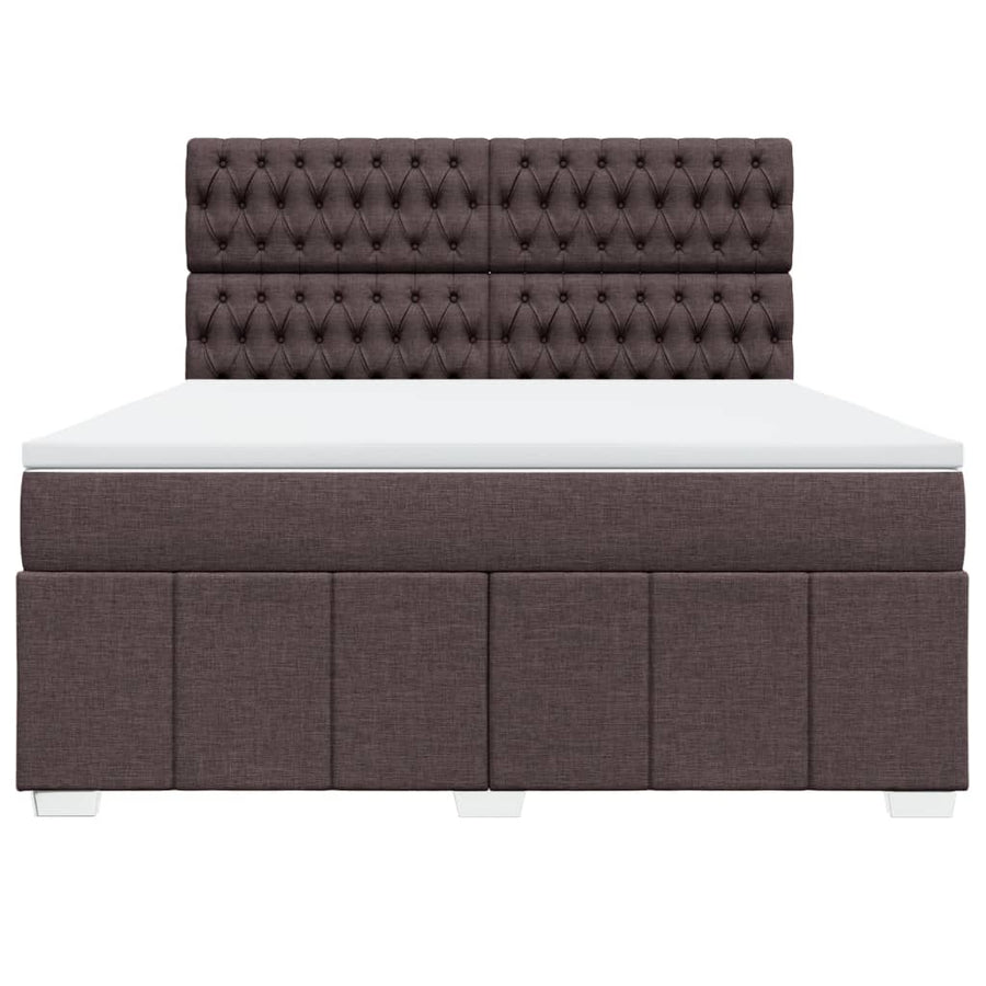 Boxspring Met Matras Stof 180 x 200 cm