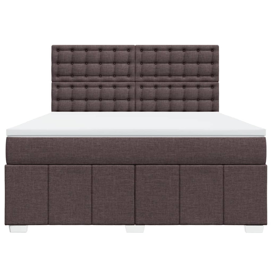 Boxspring Met Matras Stof 180 x 200 cm