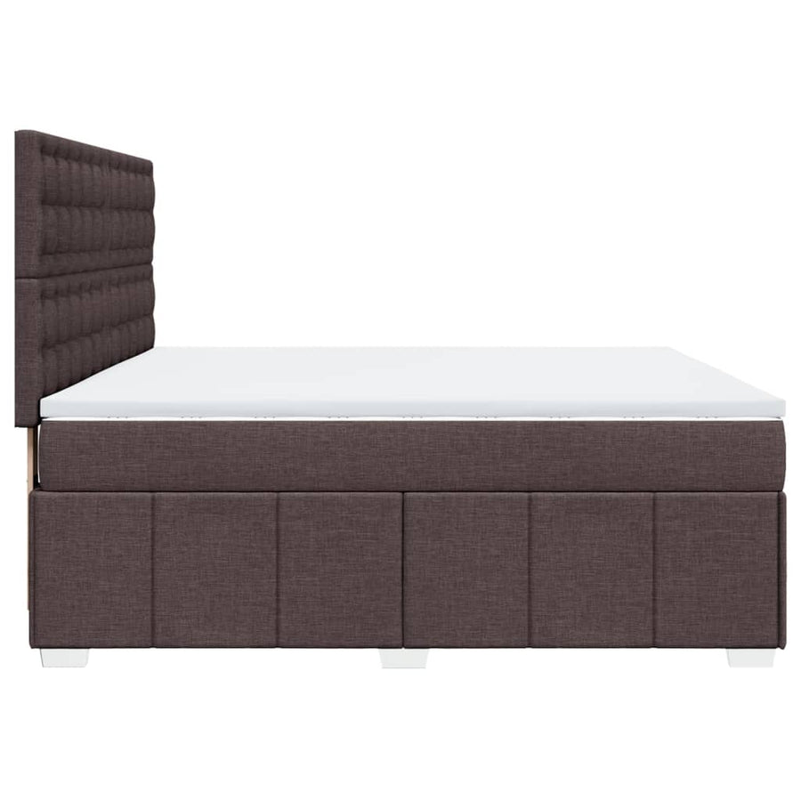 Boxspring Met Matras Stof 180 x 200 cm