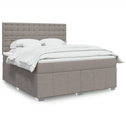 Boxspring 180x200 cm taupe met matras