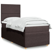 Boxspring met matras 80x200 cm donkerbruin