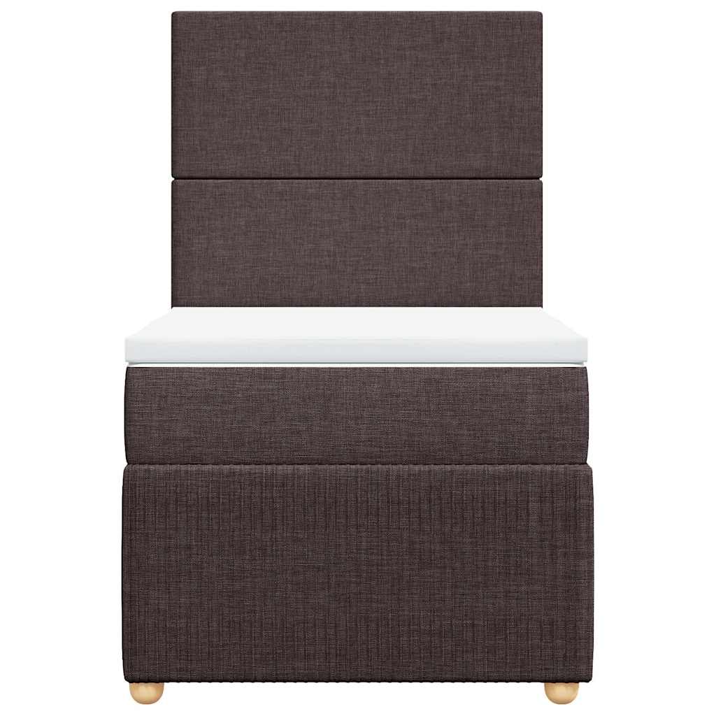 Boxspring Met Matras Stof 100 x 200 cm