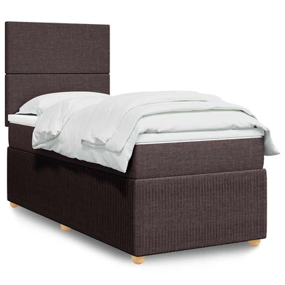 Boxspring Met Matras Stof 100 x 200 cm