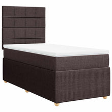 Boxspring Met Matras Stof 100 x 200 cm