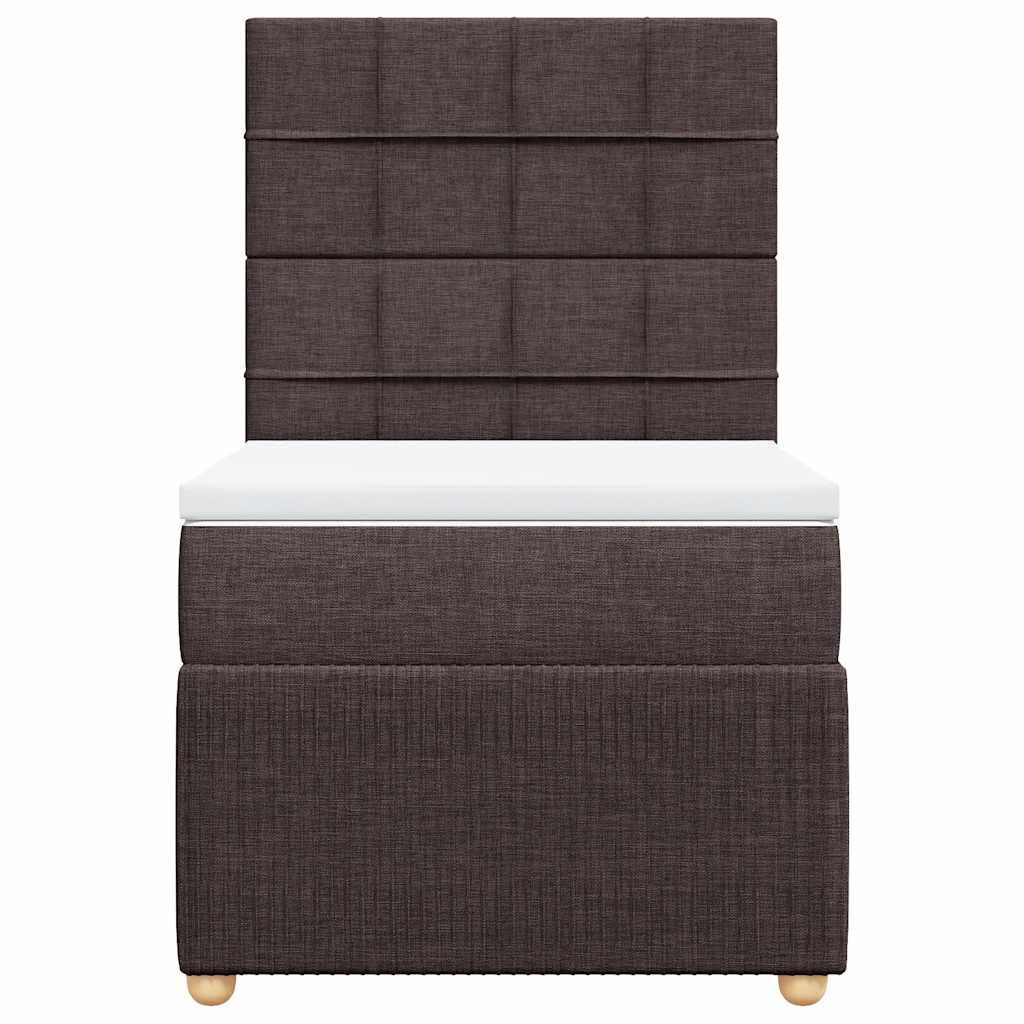 Boxspring Met Matras Stof 100 x 200 cm