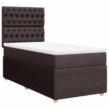 Boxspring Met Matras Stof 100 x 200 cm