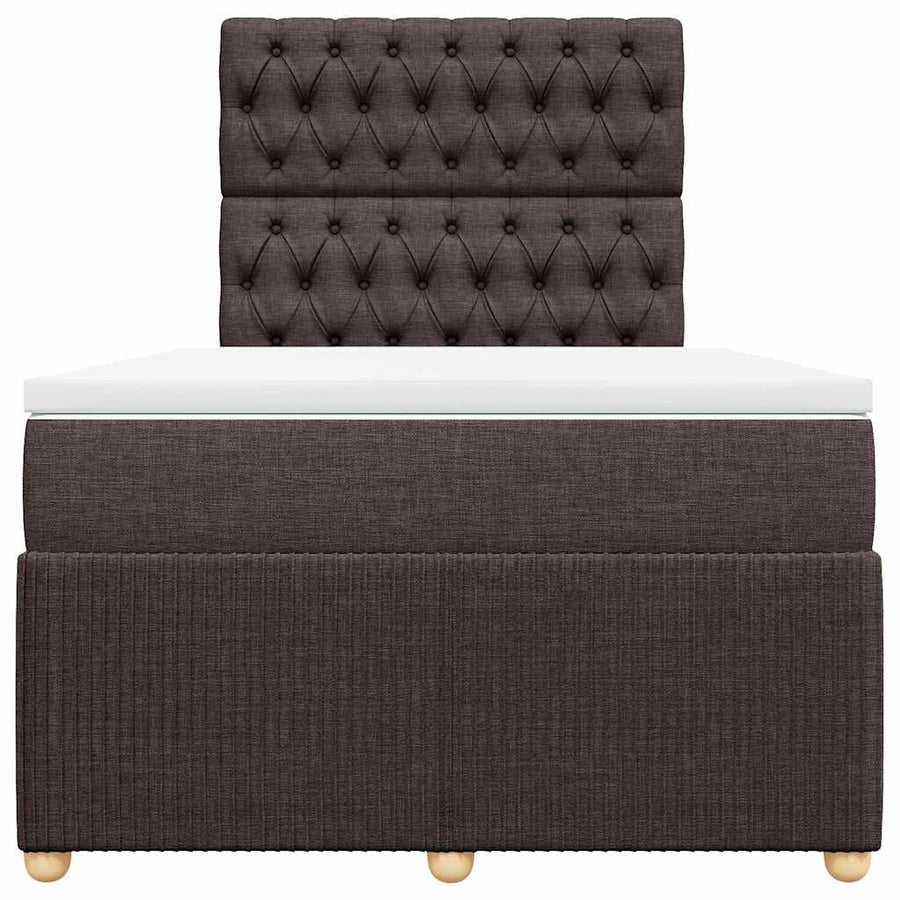 Boxspring Met Matras Stof 120 x 200 cm