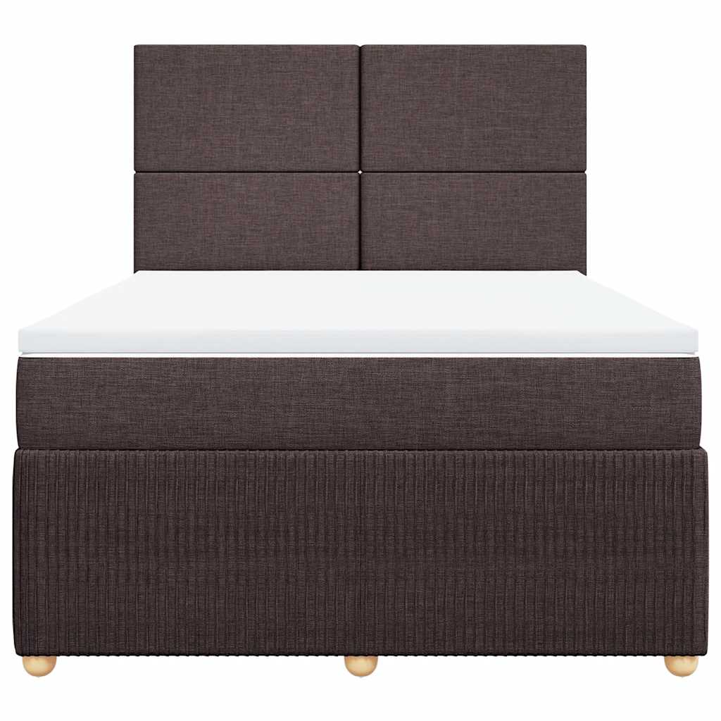 Boxspring Met Matras Stof 140 x 200 cm