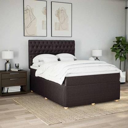 Boxspring Met Matras Stof 140 x 200 cm